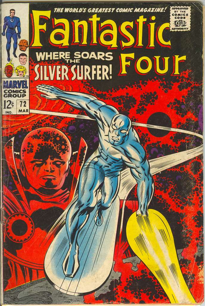 Fantastic Four (1961 1st Series Marvel) # 72 Raw