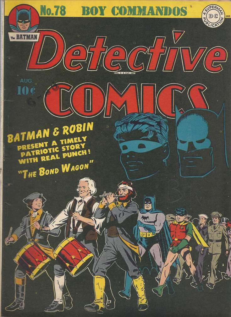 Detective Comics (1937 1st Series DC) # 78 Raw