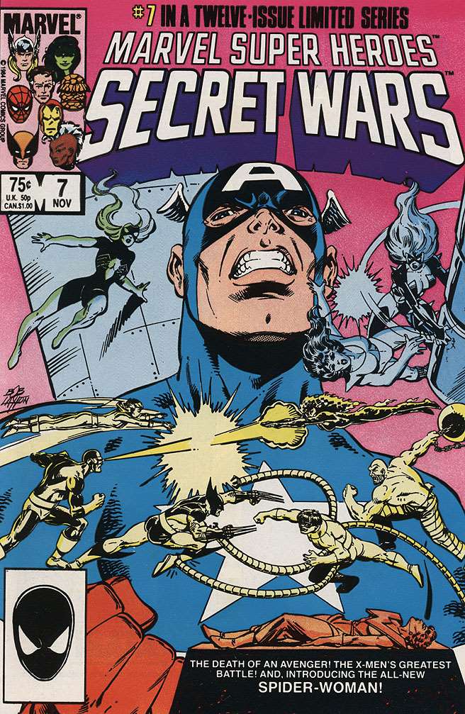 Marvel Super Heroes Secret Wars (Marvel 1984) #  7 Raw