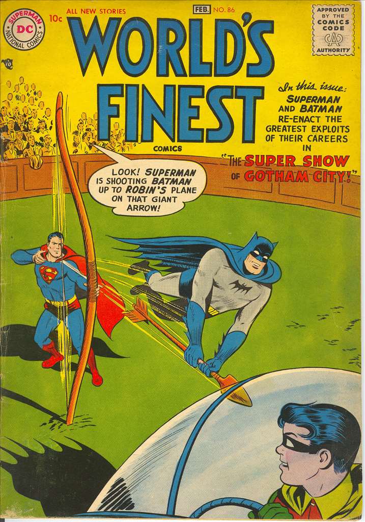 World's Finest (1941 1st Series DC) # 86 Raw