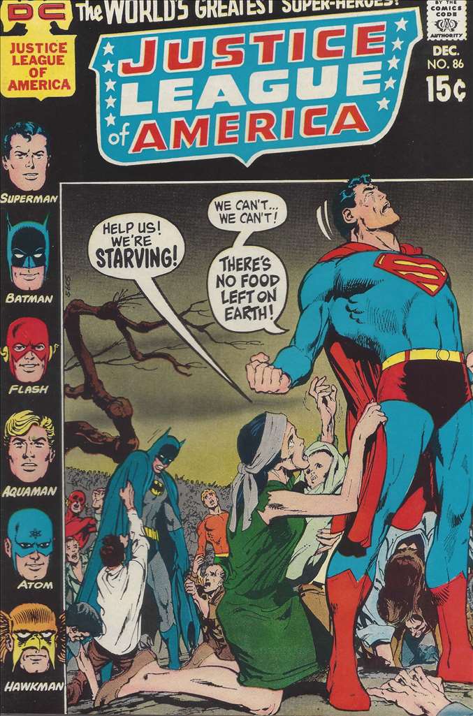 Justice League of America (1960 1st Series DC) # 86 Raw