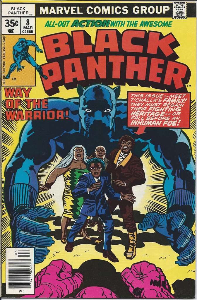 Black Panther (1977 1st Series Marvel)  #  8 Raw