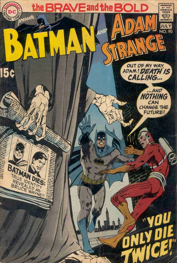 Brave and the Bold (1955 1st Series DC)  # 90 Raw