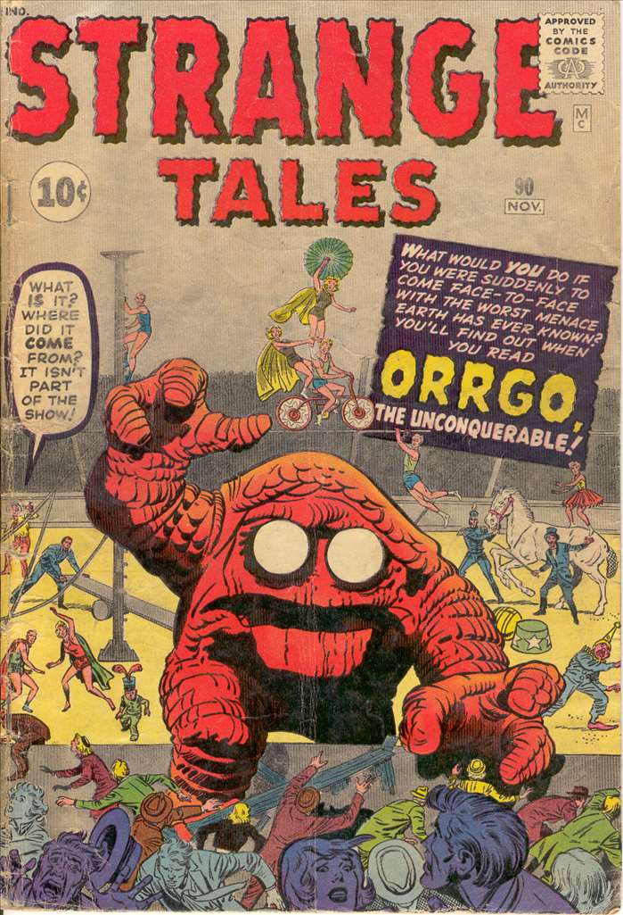 Strange Tales (1951 1st Series Marvel) # 90 Raw