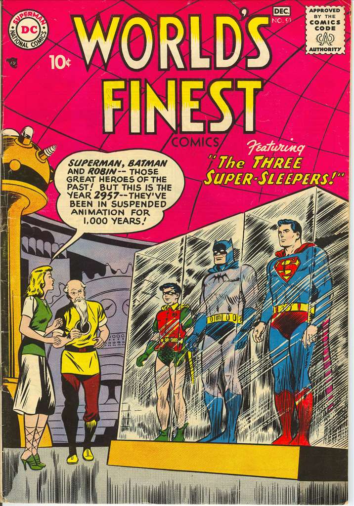 World's Finest (1941 1st Series DC) # 91 Raw