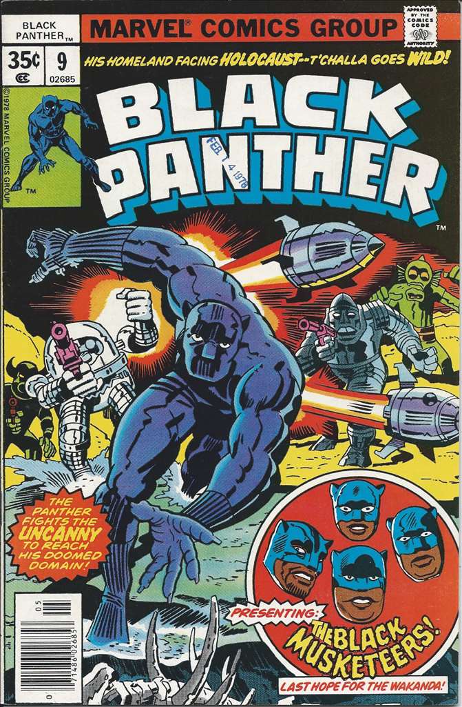 Black Panther (1977 1st Series Marvel)  #  9 Raw
