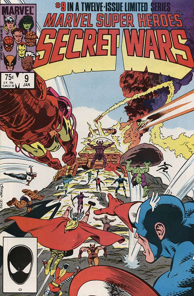 Marvel Super Heroes Secret Wars (Marvel 1984) #  9 Raw