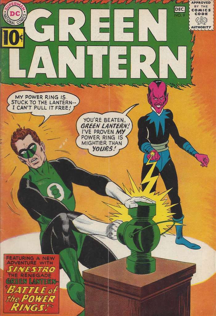 Green Lantern (1960 2nd Series DC) #  9 Raw