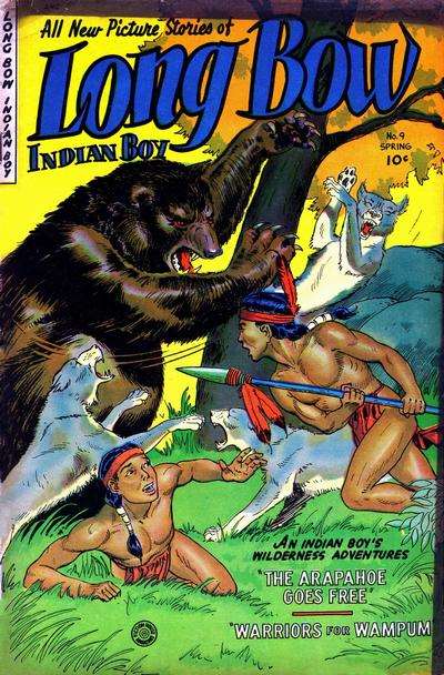 Long Bow (1951 Fiction House) #  9 Raw