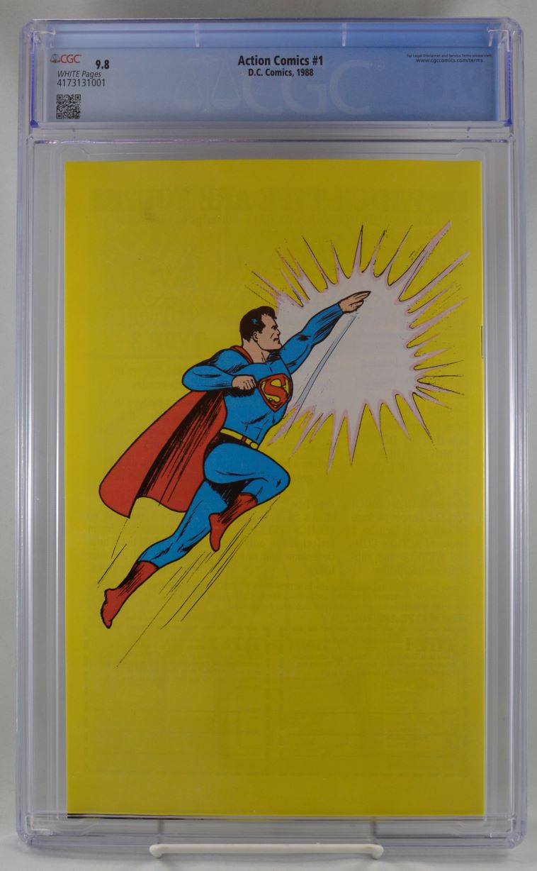 Action Comics Reprint Action Comics (1988 Reprint) # 1 CGC
