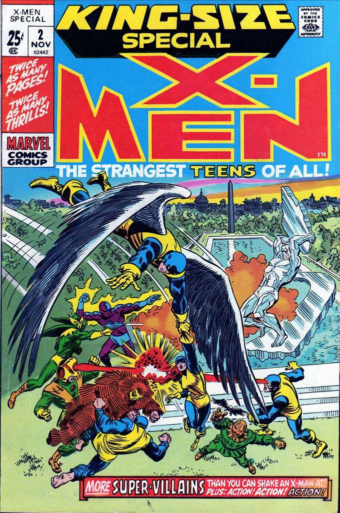 Uncanny X-Men Annual (1963 1st Series Marvel) #  2 Raw