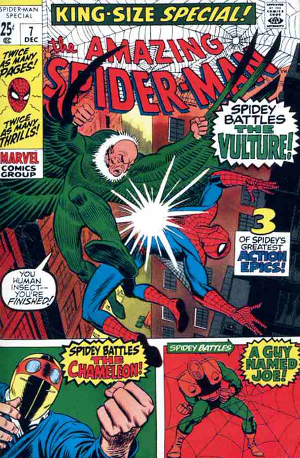 Amazing Spider-Man Annual (1963 1st Series Marvel) #  7 Raw