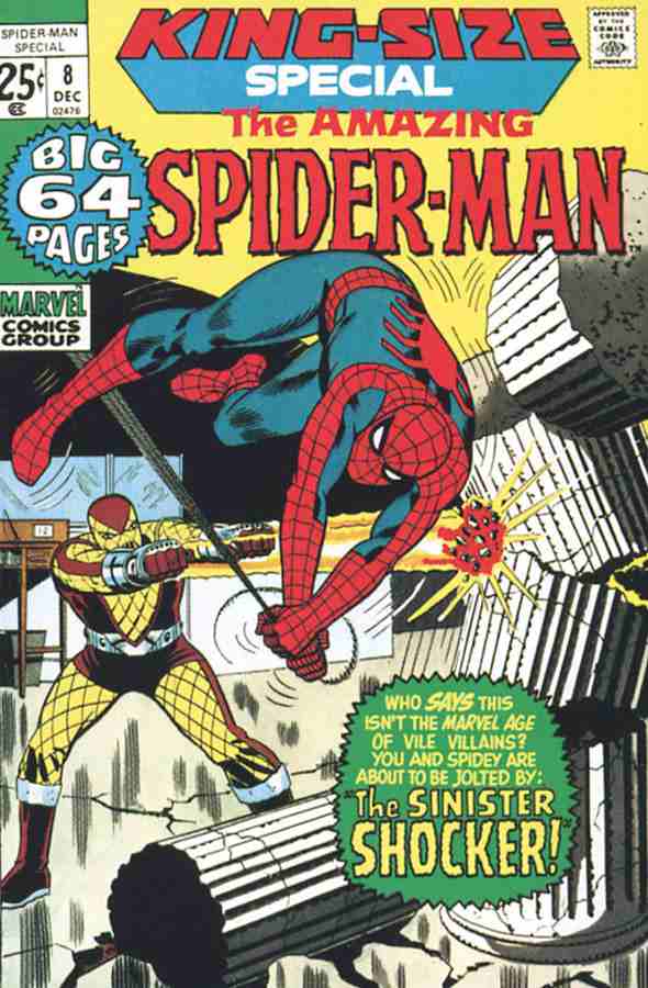Amazing Spider-Man Annual (1963 1st Series Marvel) #  8 Raw