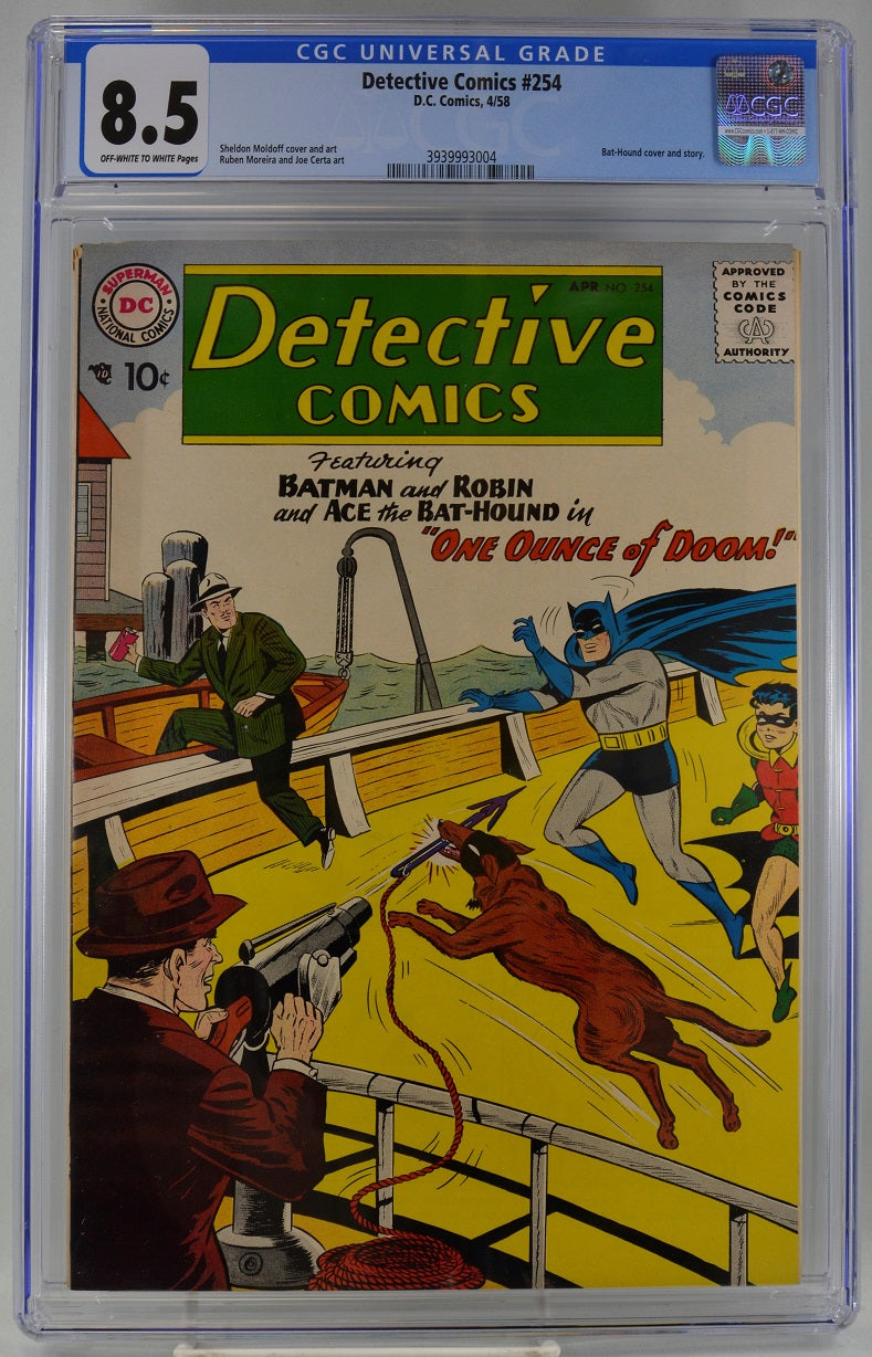 Detective Comics (1937 1st Series DC) #254 CGC