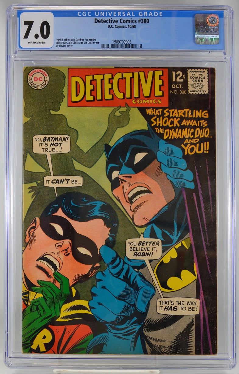 Detective Comics (1937 1st Series DC) #380 CGC