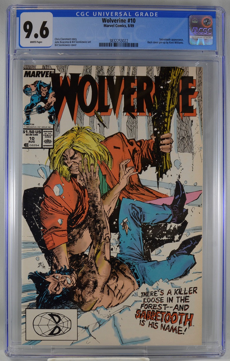 アメコミリーフ Wolverine #10 CGC 9.6 アメコミリーフ Wolverine #10 CGC 9.6 Wolverine #10 Value