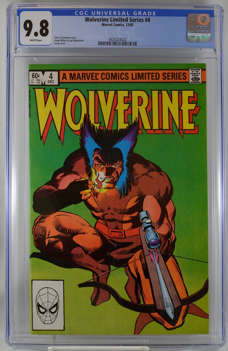 Wolverine (1982 Limited Series Marvel) # 4 CGC